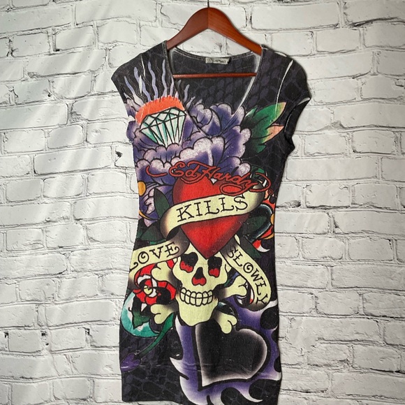 Ed Hardy Dresses & Skirts - Ed Hardy designer dress